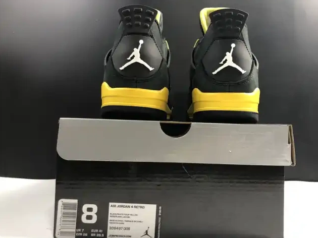 Cheap MAX Air 308497-008 Retro Jordan 4 Thunder 0330